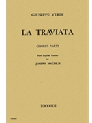 La Traviata by Verdi Giuseppe for SATB
