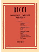 Variations and Cadenzas of Rossini - Appendix No. 2 by Ricci Luigi for