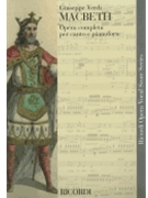 MacBeth by Verdi Giuseppe for Opera Voc