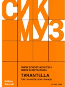Tarantella by Shostakovich Dmitri for 2 Piano 4 Hands