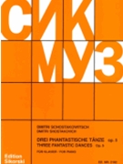 Three Fantasy Dances Op. 5 by Shostakovich Dmitri for