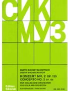 Konzert No. 2 Op. 129 by Shostakovich Dmitri for Violin