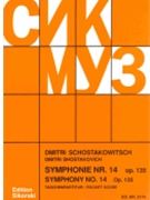 Symphony #14 Op. 135 by Shostakovich Dmitri for Mini Score
