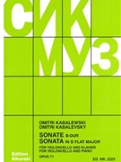 Sonata for Cello and Piano, Op. 71 - Cello and Piano