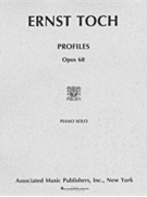 Profiles Op. 68 by Toch Ernst for