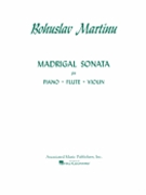 Madrigal Sonata by Martinu Bohuslav for Flute