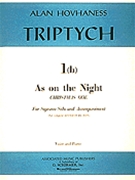 As on the Night (Christmas Ode) by Hovhaness Alan for