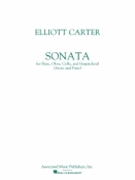 Sonata by Carter for Instrument Trio (Sc/parts)