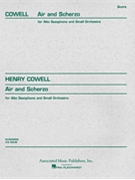 Air and Scherzo by Cowell Henry for Score