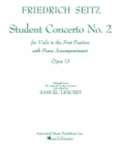 Student Concerto #2 Opus 13 by Seitz Friedrich for Viola and Piano