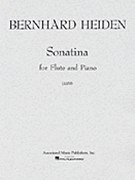 Sonatina by Heiden Bernhard for Flute and Piano