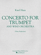 Concerto For Trumpet & Wind Orchestra by Husa Karel for Full Score