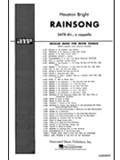 Rainsong by Bright Houston for SATB