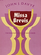 Missa Brevis by Dayve John for SATB