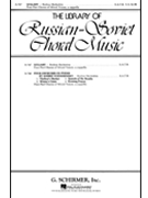 Lullaby A Cappella by Shchedrin Rodion for SATB