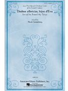 Dadme Albricias Hijos D'eva by Anonymous - Greenberg N - for SATB