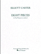 8 Pieces For 4 Timpani by Carter Elliott for Timpani Unaccompanied