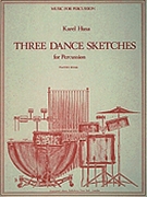 Three Dance Sketches for Percussion Quartet by Husa Karel for
