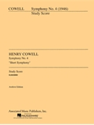 Symphony No. 4 (1946) by Cowell Henry for Score