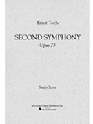 Symphony No. 2 Op. 73 by Toch Ernst for Score
