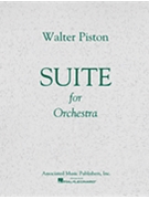Suite No. 1 for Orchestra by Piston Walter for Score