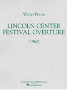 Lincoln Center Festival Overture (1962) by Piston Walter for Score