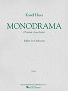 Monodrama (Portrait of an Artist) by Husa Karel for Score