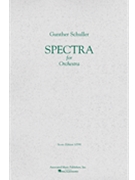 Spectra (1958) by Schuller Gunther for Score