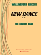 New Dance Opus 18c by Riegger Wallingford for Concert Band