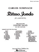 Ritmo Jondo Band Full Score by Surinach Carlos for Full Score