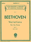 Variations Book 2 by Beethoven Ludwig van - Von Bulow and Lebert - for Piano