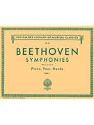 Symphonies Book 1 (#1-5) by Beethoven Ludwig van for 1 Piano 4 Hands