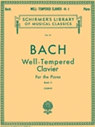 Well-Tempered Clavier Book 2 by Bach Johann Sebastian - Czerny - for Piano