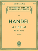 Album 22 Favorite Pieces by Handel George Frideric - Buonamici - for Piano
