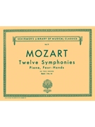 12 Symphonies Book 1 by Mozart Wolfgang Amadeus - Ulrich-Horn - for 1 Piano 4 Hands