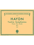 12 Symphonies Bk 1 (1-6) by Haydn - Urlich - for 1 Piano 4 Hands