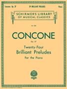 24 Brilliant Preludes Opus 37 by Concone - Oesterle - for Piano