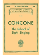 School Of Sight Singing by Concone Joseph for Vocal