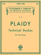 Technical Studies by Plaidy Louis - Klausser - for Piano