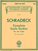 Scale Studies by Schradieck Henry for Violin Method