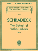 School Of Violin Technics Bk 3 by Schradieck Henry for Violin Method (Book 3)
