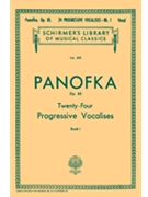24 Progressive Vocalises Opus 85 #1 by Panofka for Vocal