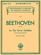 An Die Ferne Geliebte by Beethoven Ludwig van for Low Voice Collection