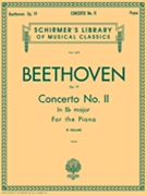 Concerto #2 Opus 19 B Flat by Beethoven Ludwig van - Kullak - for 2 Piano 4 Hands