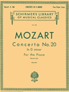 Concerto #20 K466 D Minor by Mozart Wolfgang Amadeus - Kullak - for 2 Piano 4 Hands