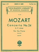 Concerto #24 K491 C Minor by Mozart Wolfgang Amadeus - Bishoff - for 2 Piano 4 Hands