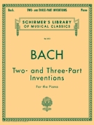 2 & 3-PART INVENTIONS & SINFONIAS by Bach Johann Sebastian - Czerny Griepenkerl - for Piano