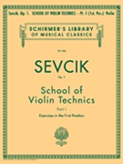 School Of Violin Technics Opus 1 Part 1 by Sevcik Otakar for Violin Method (Op 1 Pt 1)