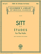 Etudes Opus 32 Bk 1 by Sitt Hans for Violin Method (Book 1)