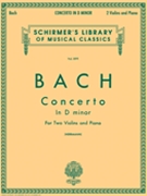 Concerto In D Minor For Two Violins by Bach Johann Sebastian - Hermann - for Violin Duet